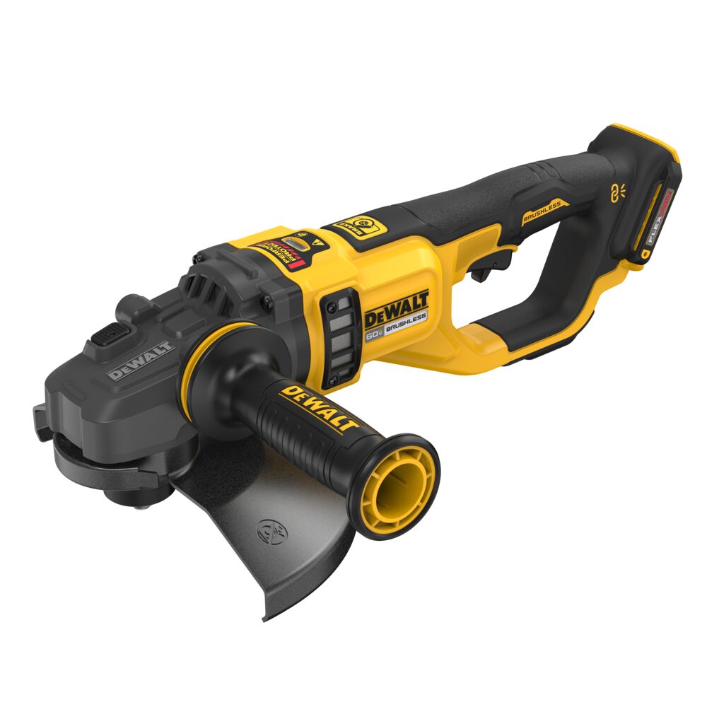 View of Grinder at an upper front angle