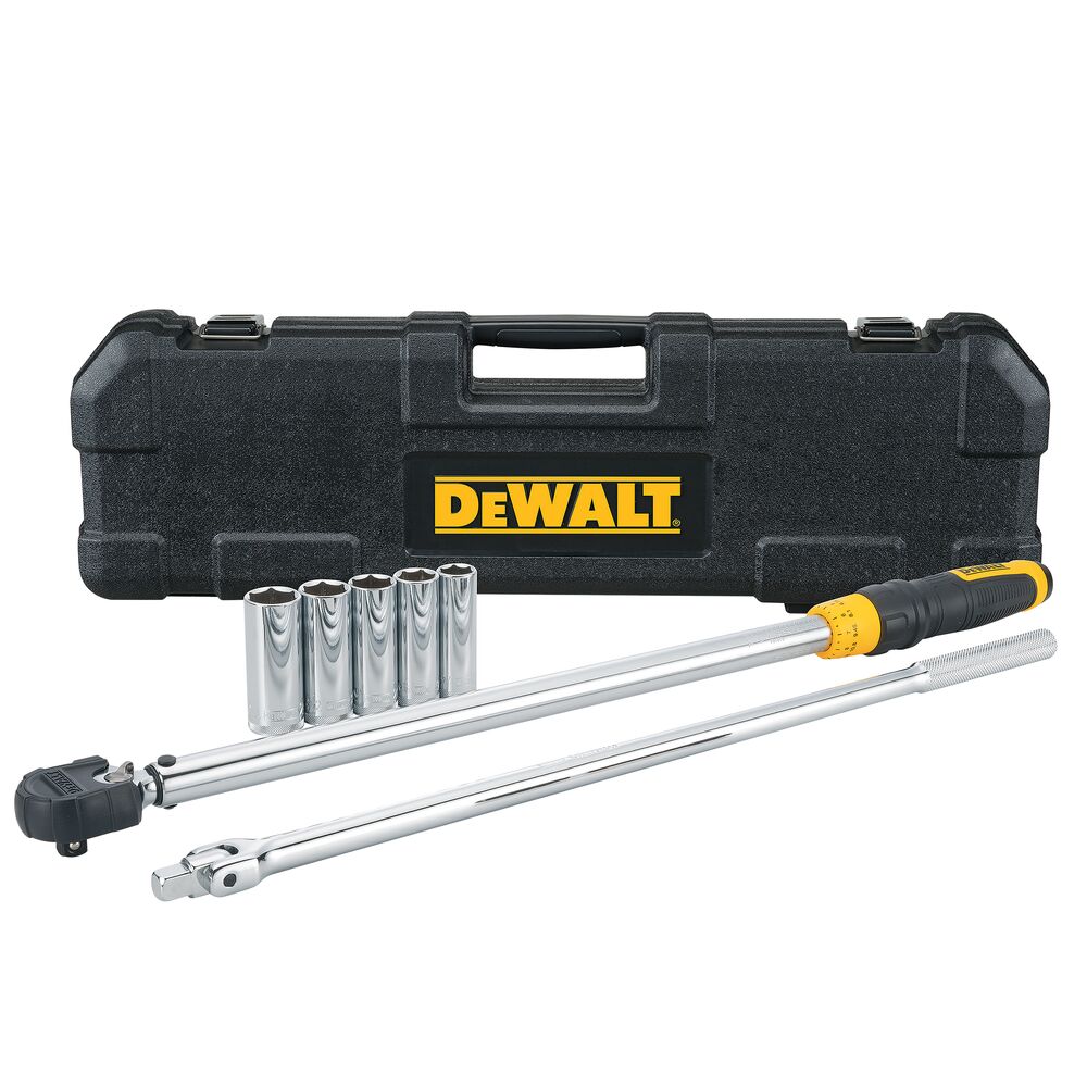 Profile of  half inch Drive Torque Wrench Tire Change Kit.