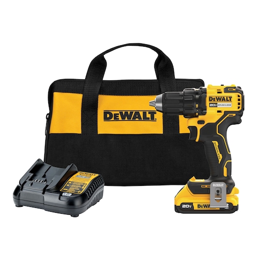 20V MAX Brushless 1/2 in. Drill Kit with 2.0 Ah Battery 