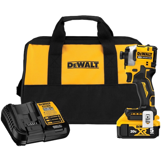 20V MAX* ATOMIC™ Brushless Cordless 3-Speed 1/4 in. Impact Driver Kit