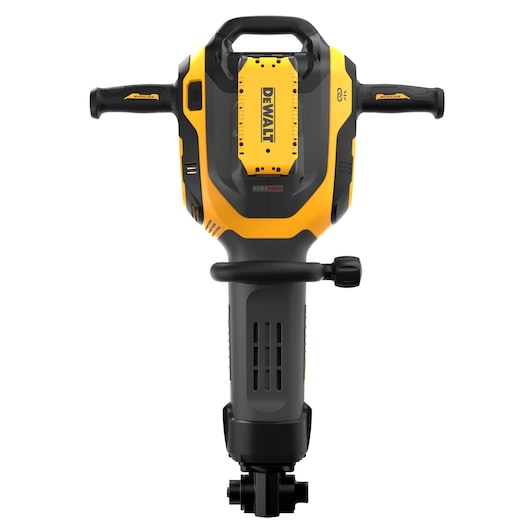 Front view of breaking hammer