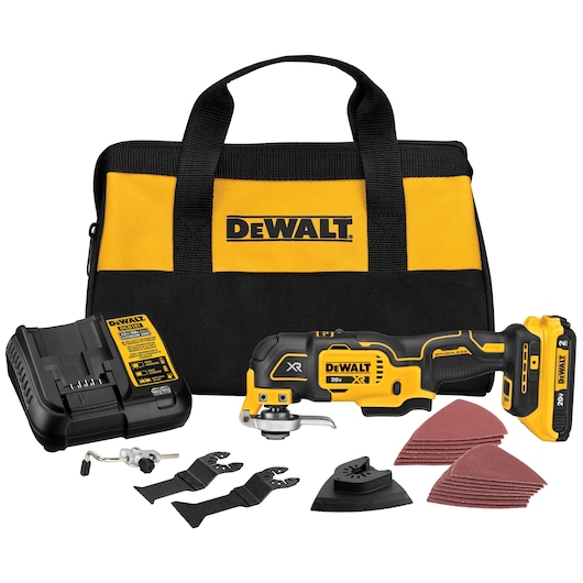 Brushless 3 Speed Oscillating Multi Tool Kit.