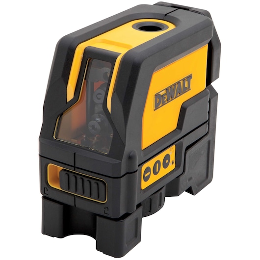 Profile of cross line and plumb spots laser.