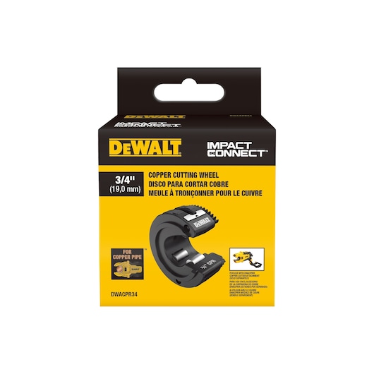DEWALT IMPACT CONNECT Copper Pipe Cutter 3/4 inch