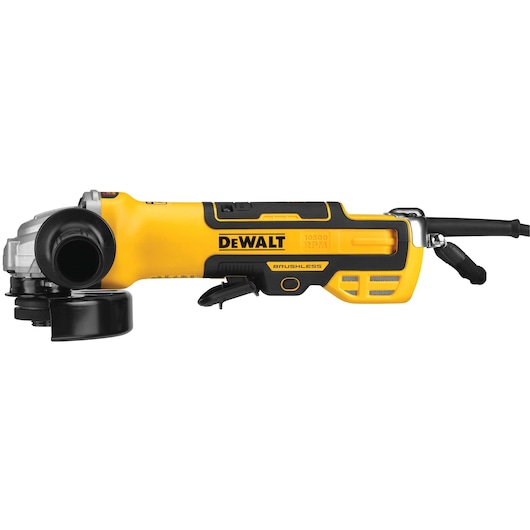 5 in. Brushless Paddle Switch Small Angle Grinder with Kickback Brake, No Lock-On