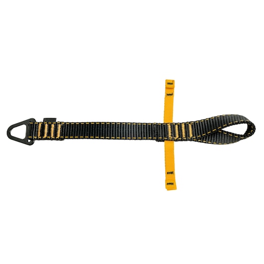 Front view of the DEWALT V-Ring Tool Attachment - Double Wing, 35 lb. capacity